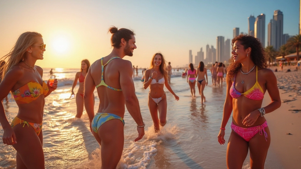 Exploring Dubai Marina Beach: A Dive into Its Vibrant Atmosphere and Beach Style
